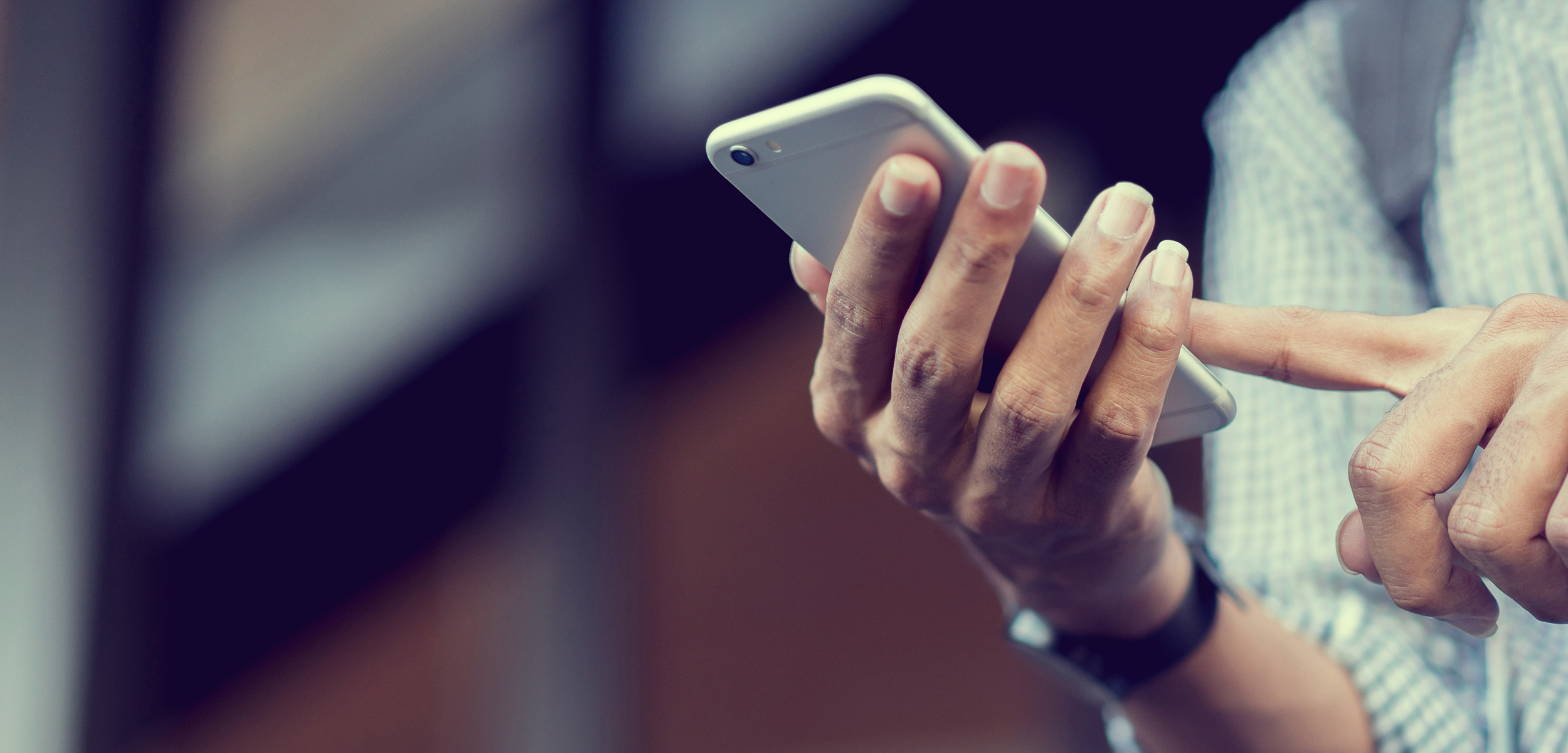 Söker på mobiltelefon