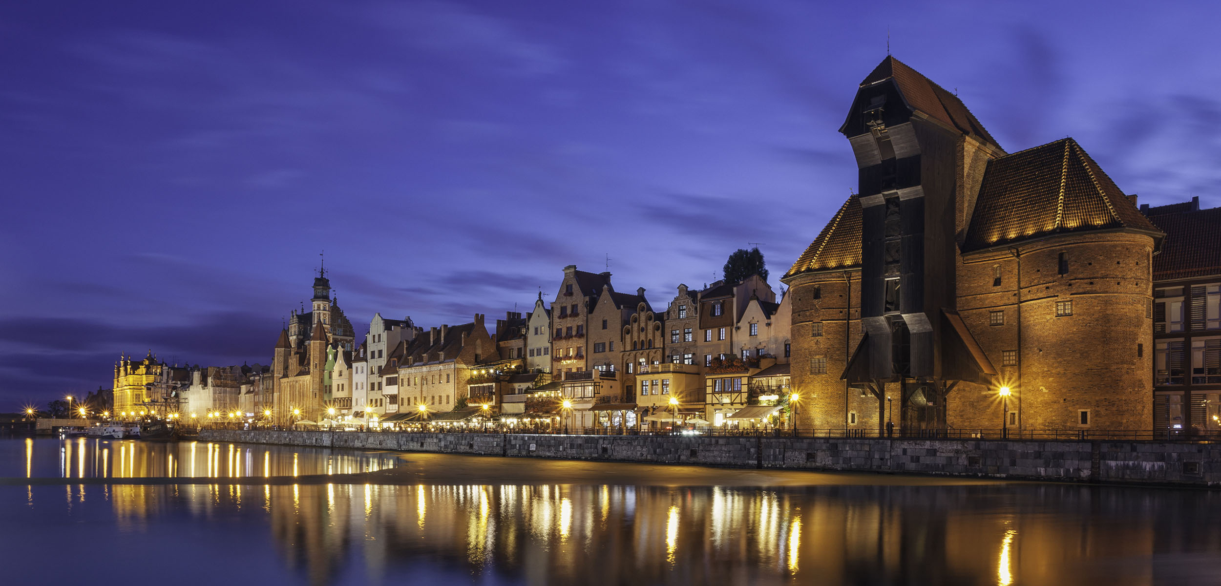 Gamla stan i Gdansk Polen