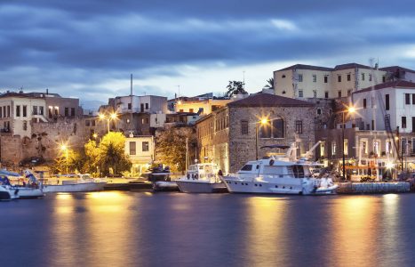 Båtar i Chania Kreta